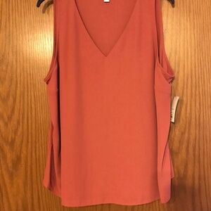 Nine West woman sleeveless top Xl dress accessory pant